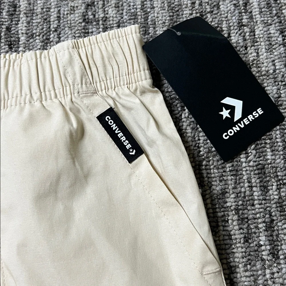 Converse - Cream Skirt with Elastic Waist Size M
